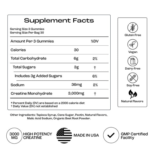 Nozint Creatine Gummy